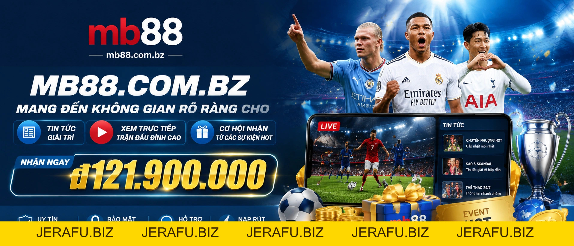 Khuyến mãi người chiến thắng - jerafu.biz