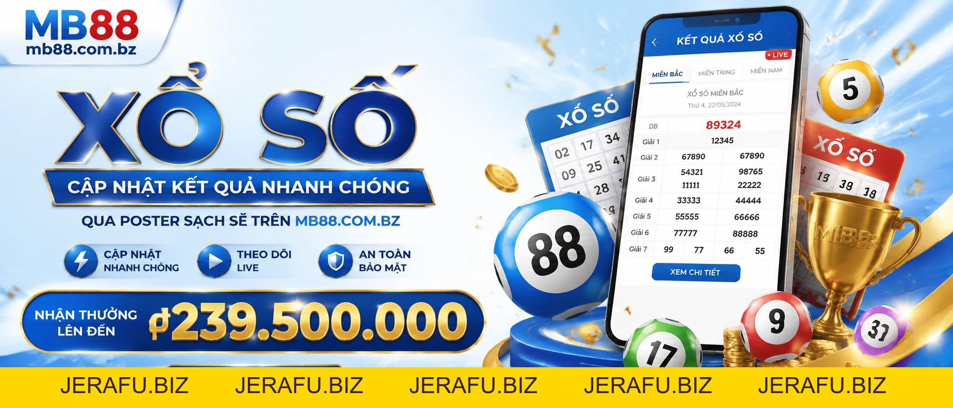 Xổ Số MB88: Kết Quả Nhanh, Chính Xác Hôm Nay - jerafu.biz
